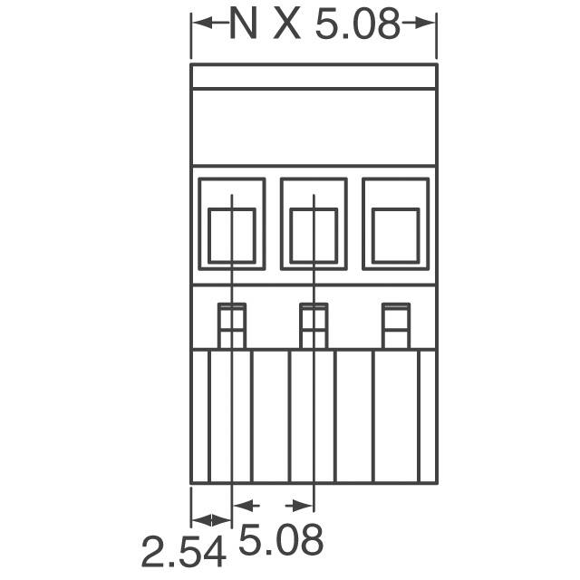 OSTTS03515B On Shore Technology Inc.  Headers Plugs and Sockets